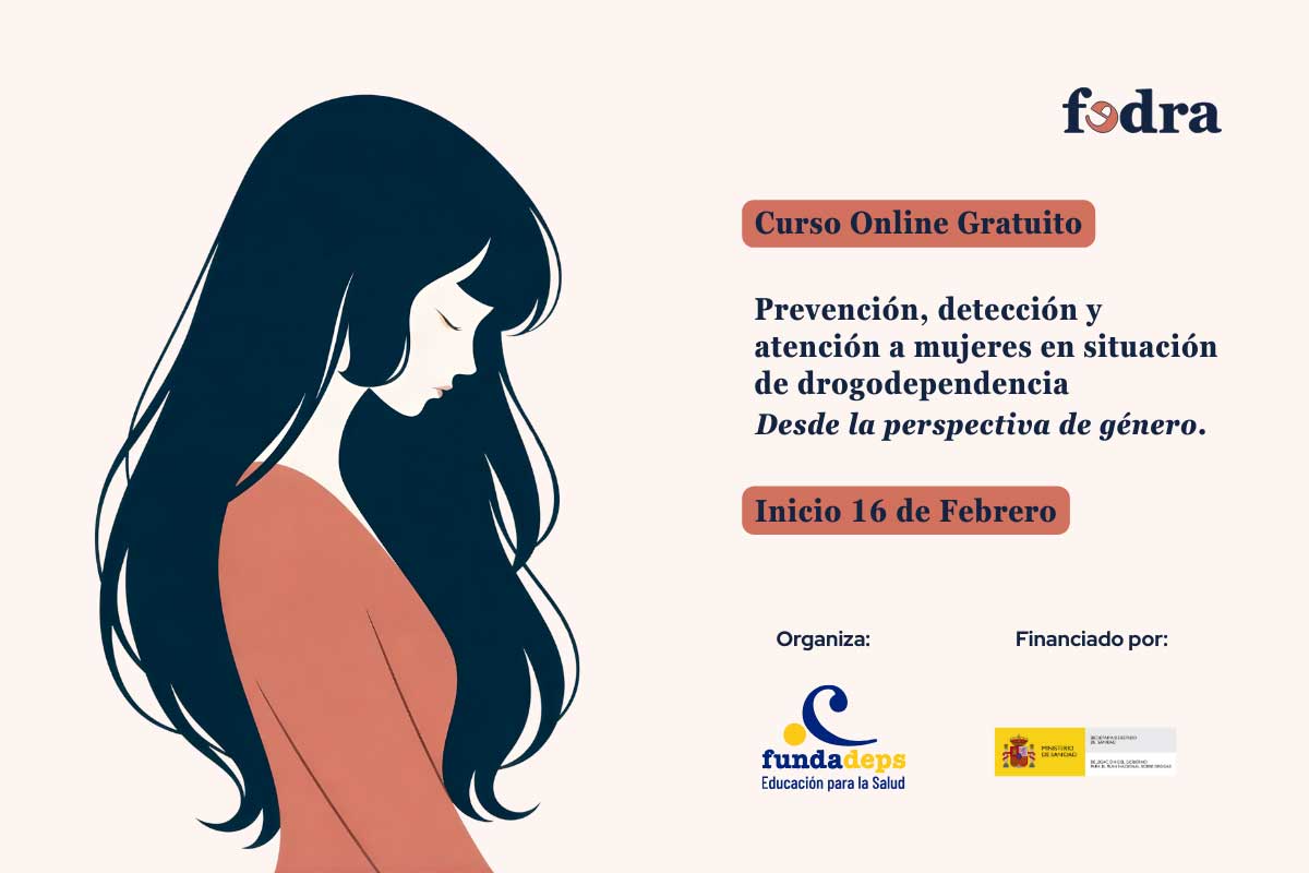 Prevención, detección y atención a mujeres en situación de drogodependencia desde la perspectiva de género - 2026